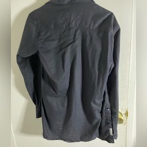 Black button up